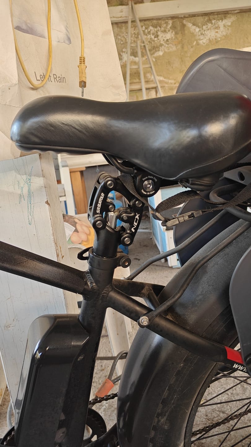 Customer photo review of SR Suntour Suspension Seatpost for F26&F26Lite