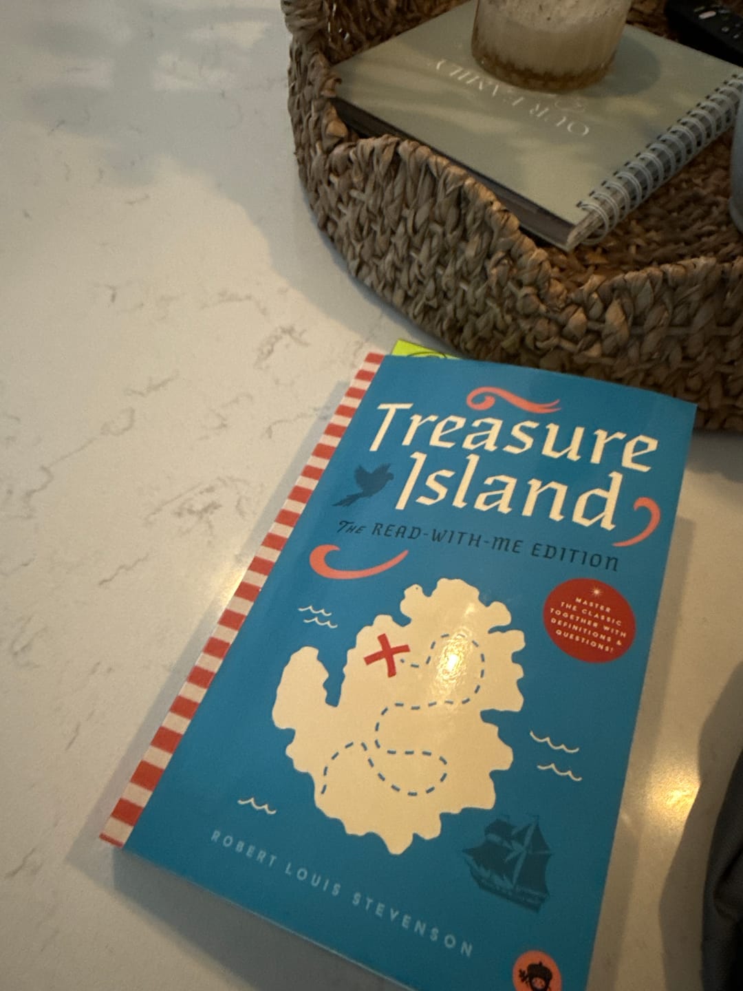 Customer photo review of Treasure Island: The Read-With-Me Edition
