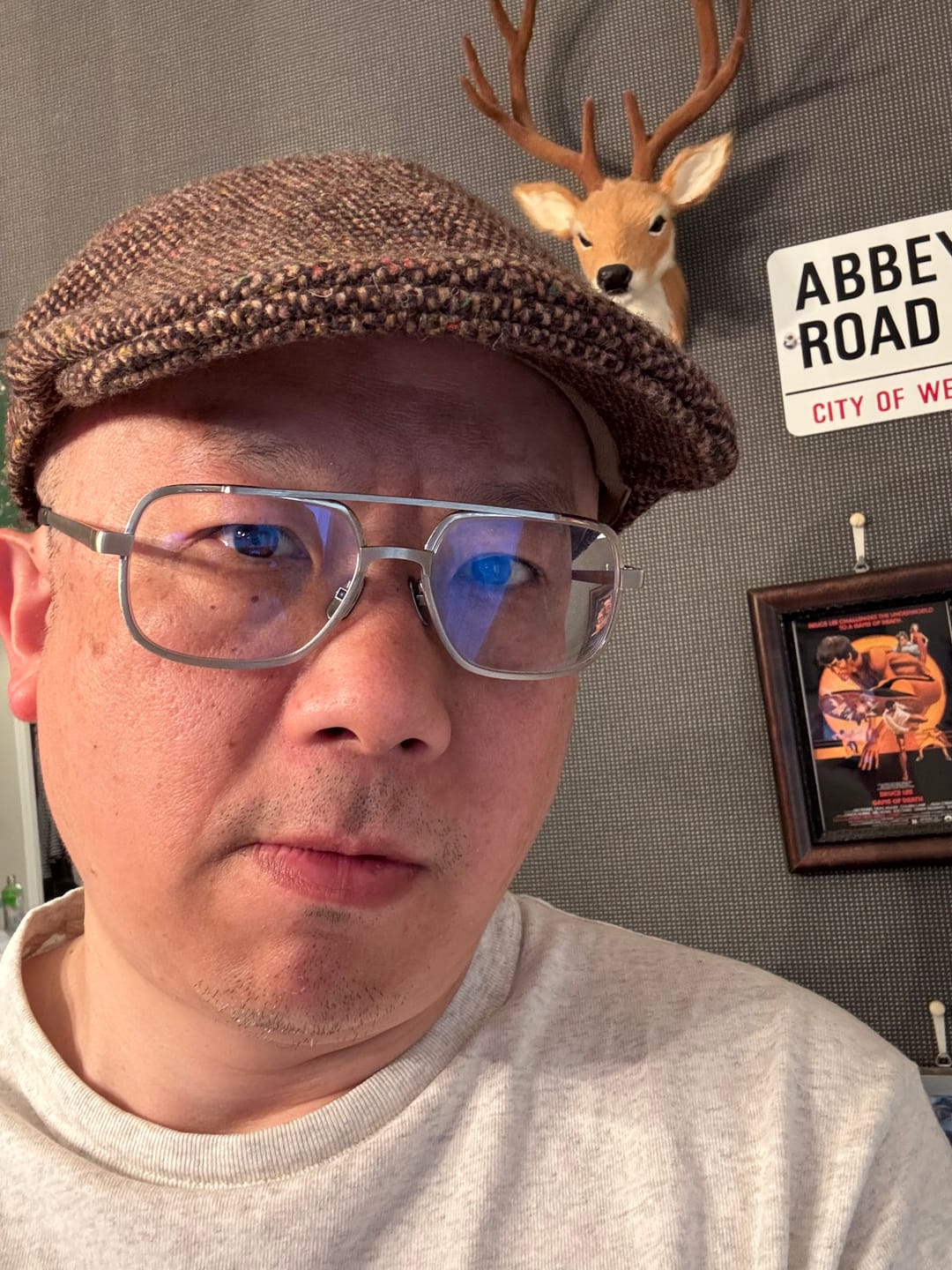 Customer photo review of Erin Cap Tweed