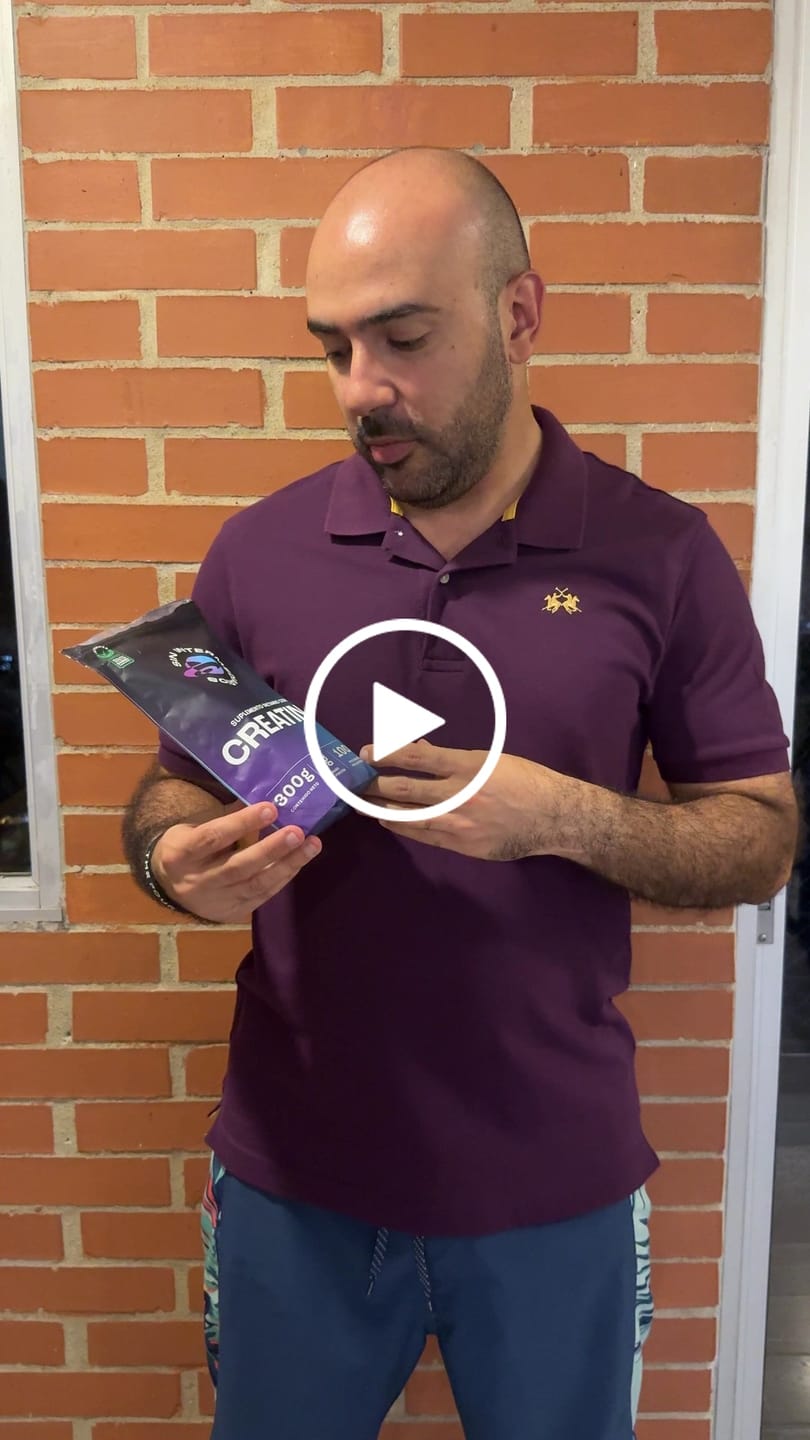 Customer video review of Creatina Monohidrato