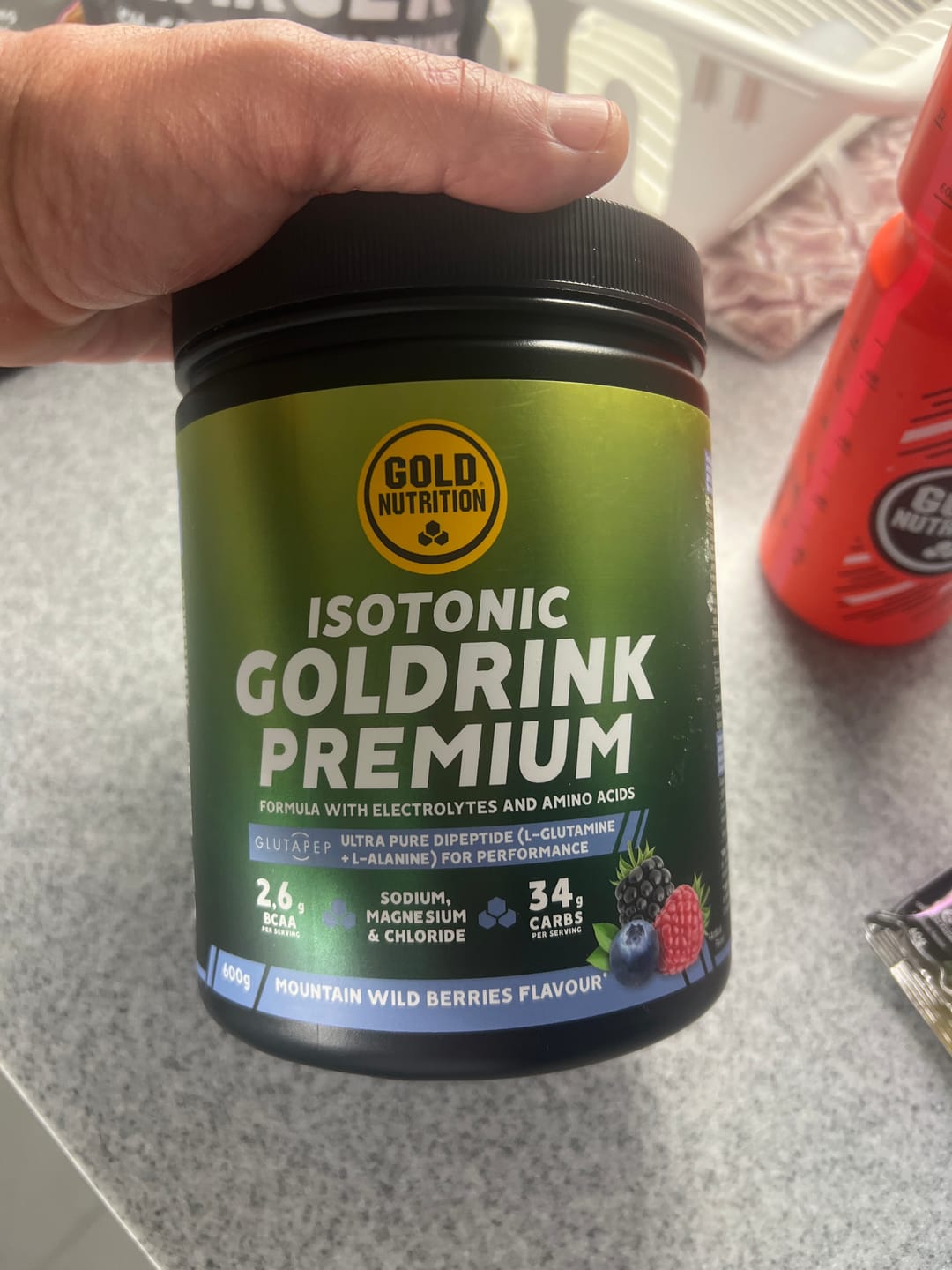 Customer photo review of Goldrink Premium