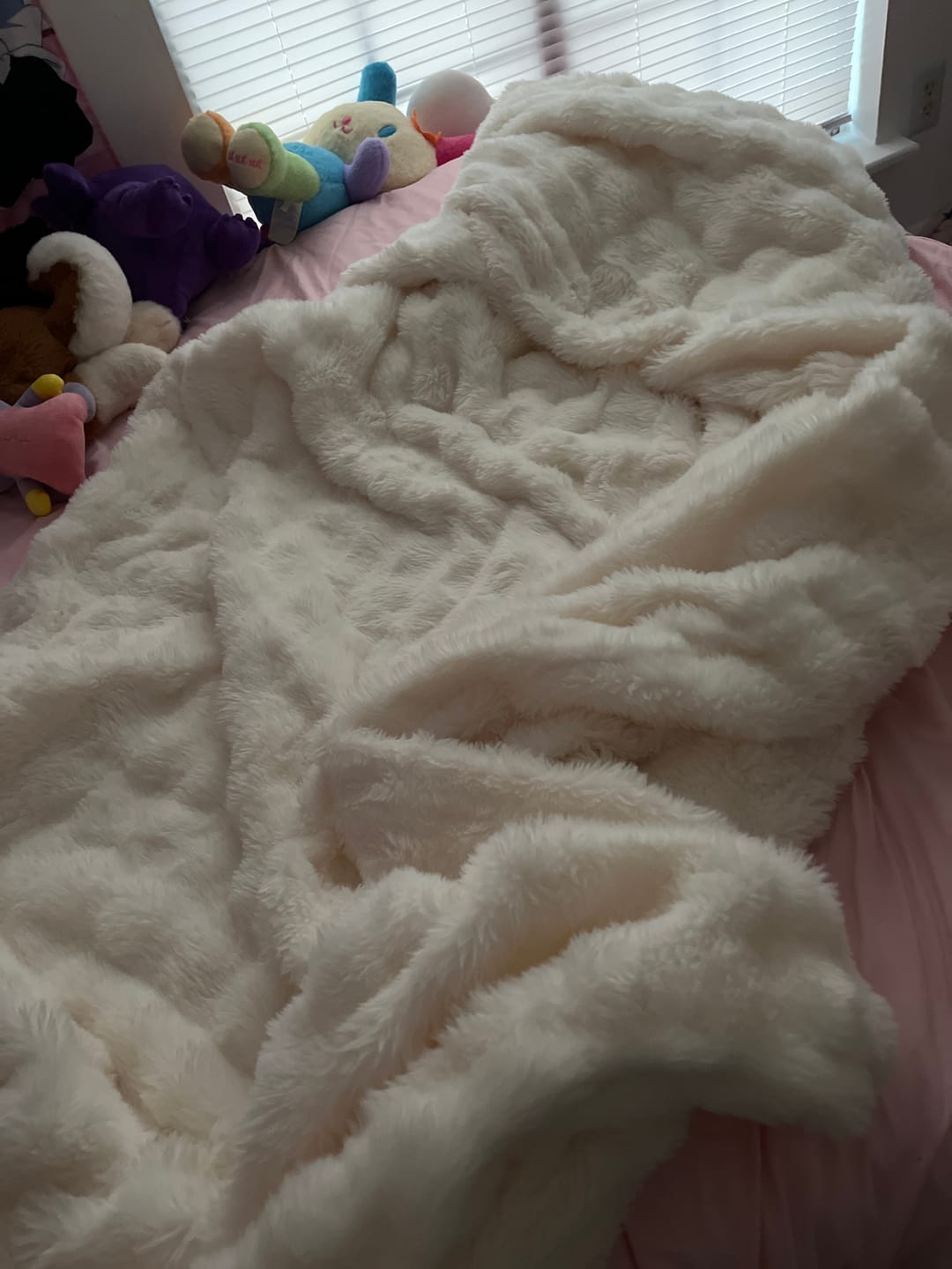 Customer photo review of Cloud Throw Blanket