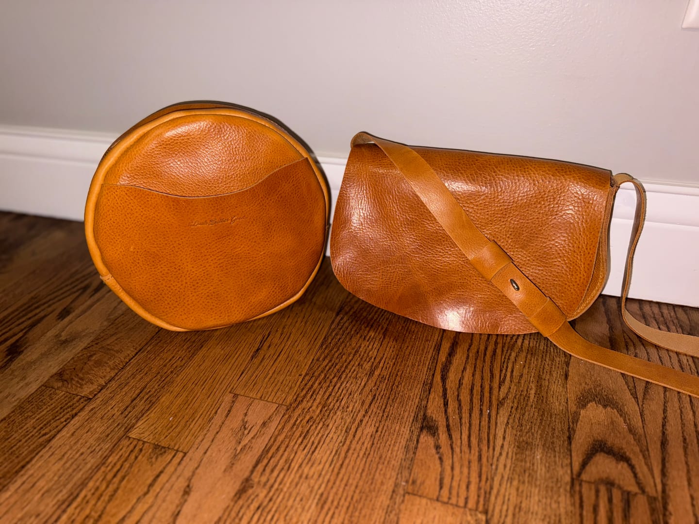 Customer photo review of Conceria 800 Lebron Italian Veg Tan, 5 oz | 3 Colors