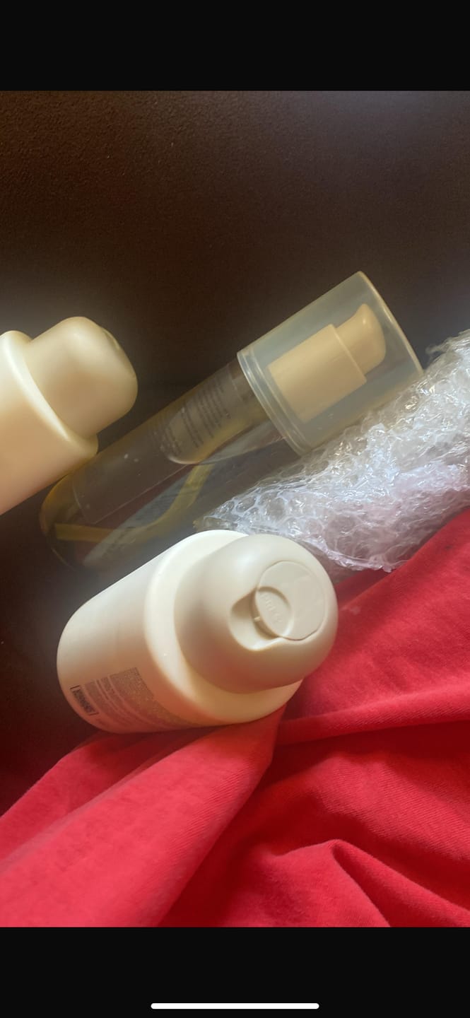 Customer photo review of All-In-One Hair Oil 200ml