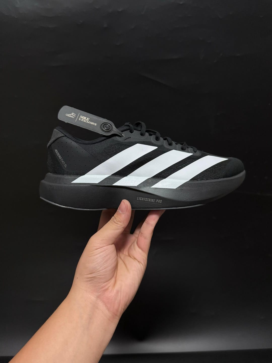 Customer photo review of Adizero Evo SL Core Black & White