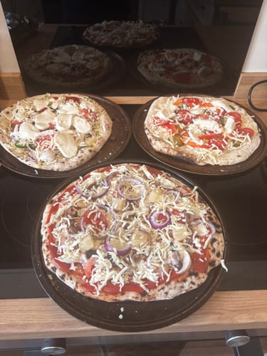 Customer photo review of Sourdough Pizza Bases
