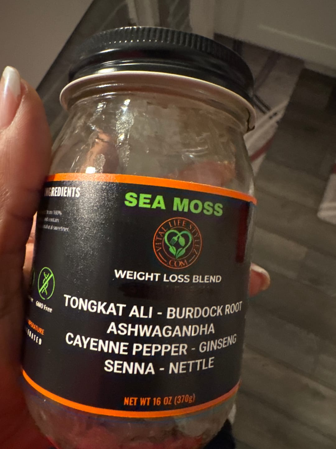 Customer photo review of WEIGHT LOSS BLEND