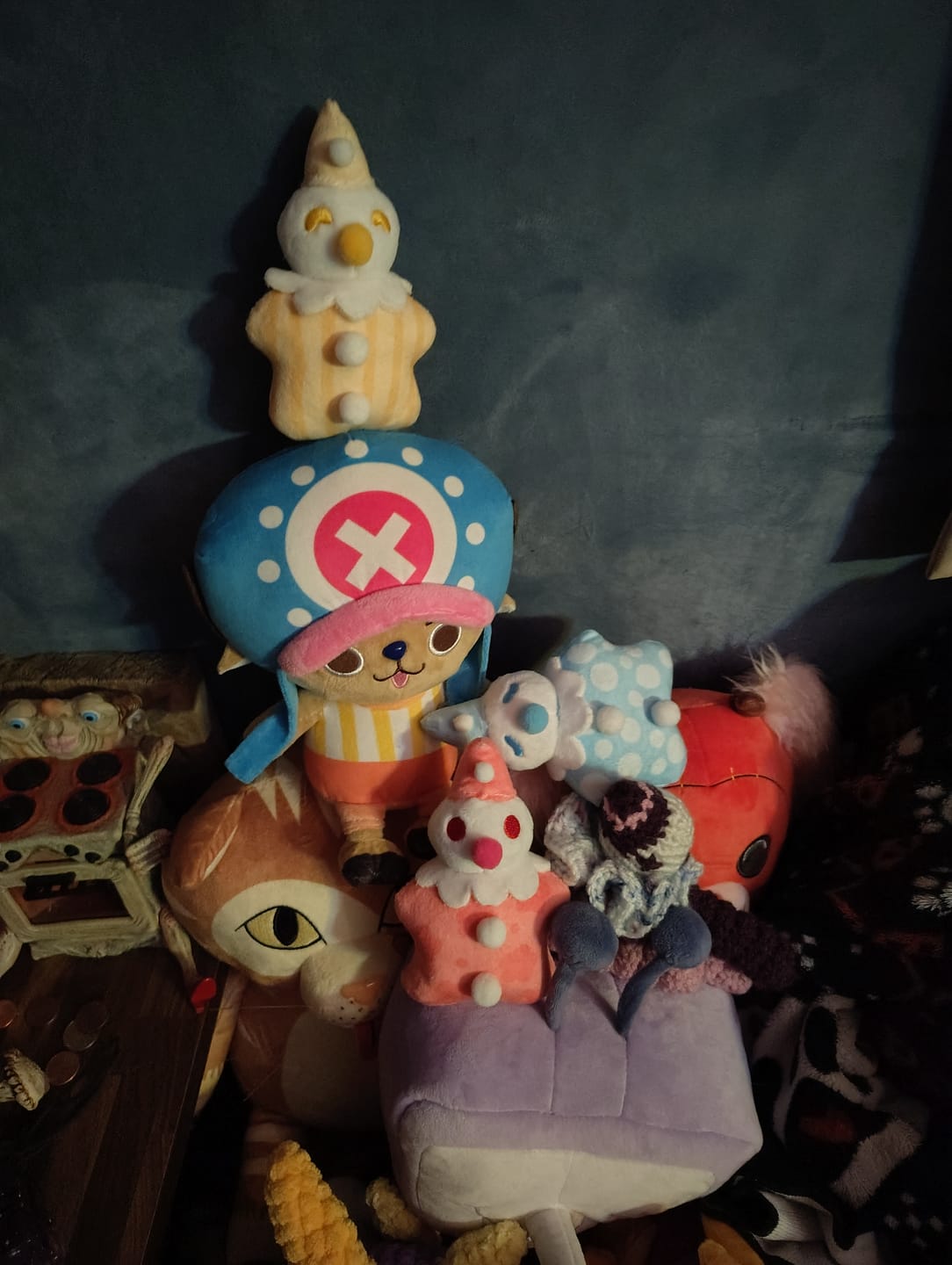 Customer photo review of Cute Lil Clown Plushies!