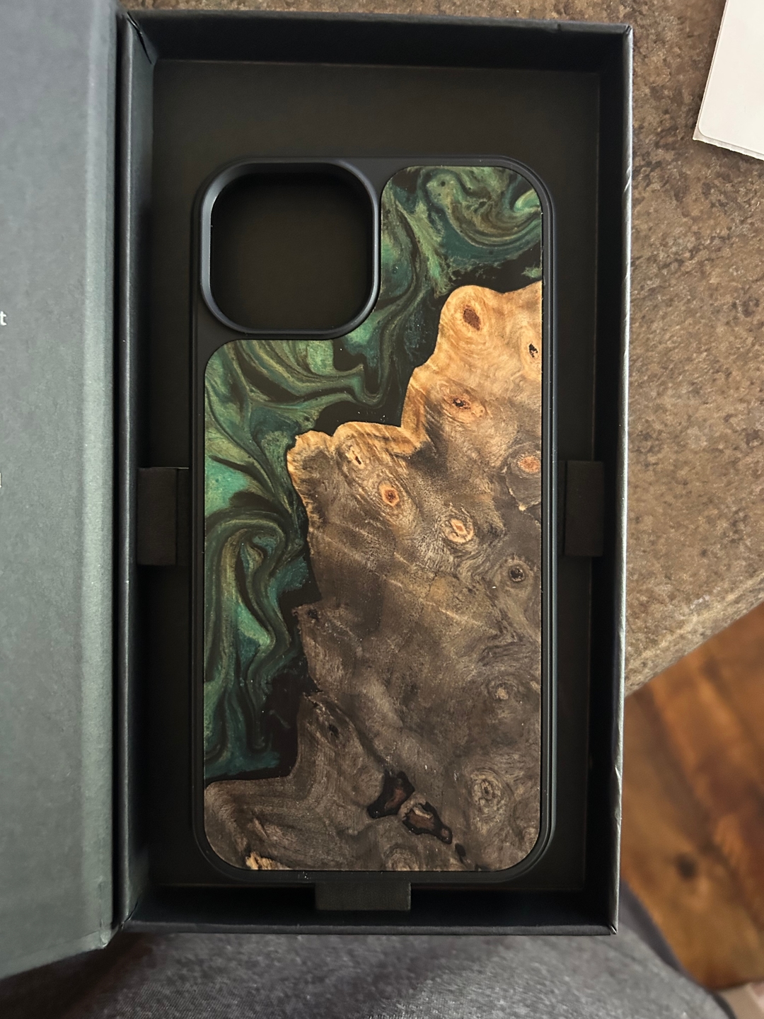 iPhone 14 Pro Max Wood Phone Case - Kierra (Pattern, 819695) - Carved