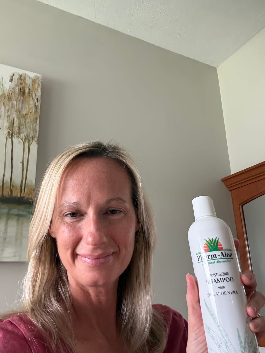 Customer photo review of Aloe Vera Shampoo