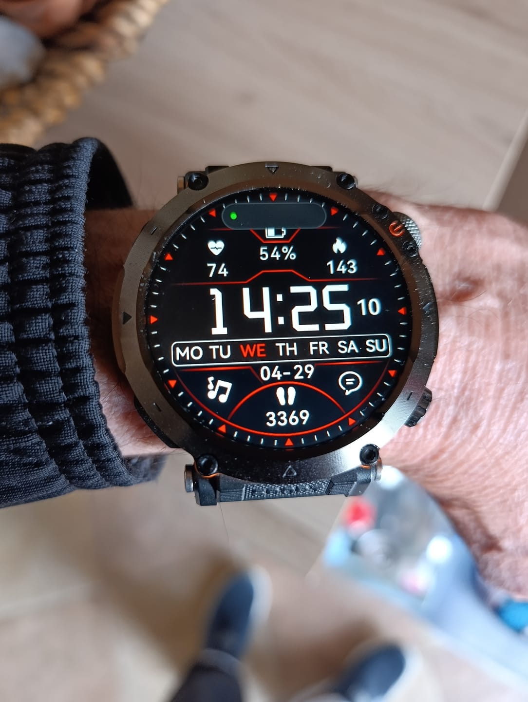 Customer photo review of Edelstahl Armband 2.0