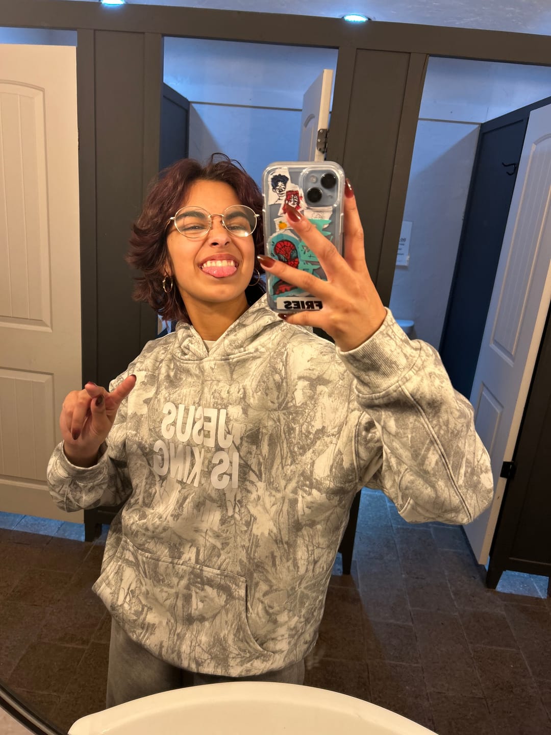 Customer photo review of Jesus Is King Heavy Hoodie
