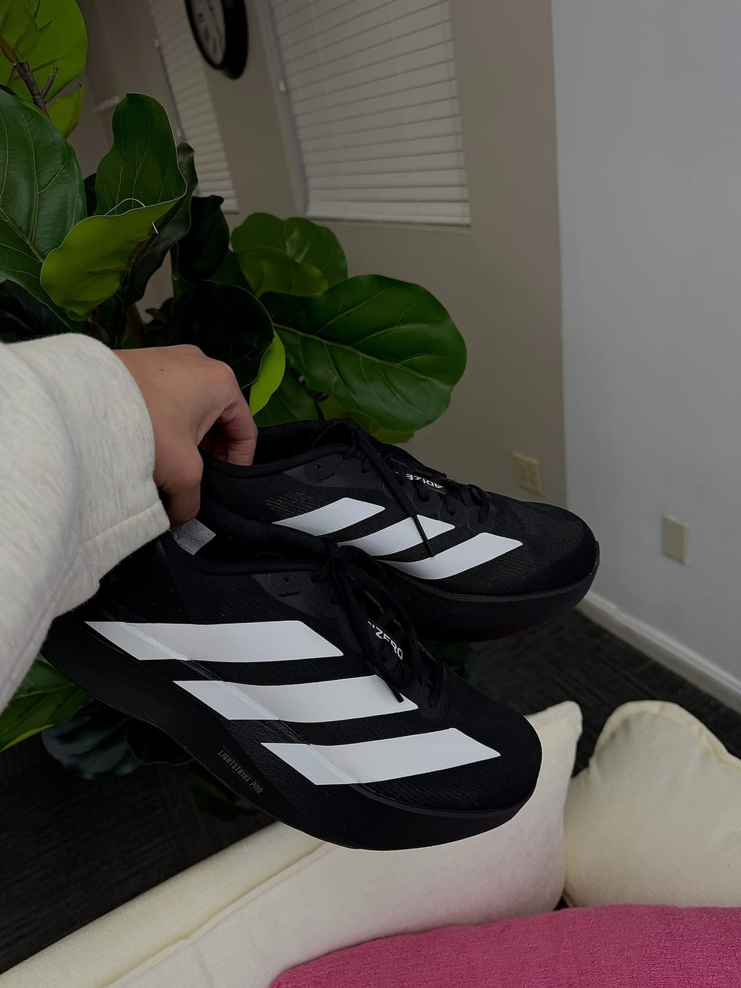 Customer photo review of Adizero Evo SL Core Black & White