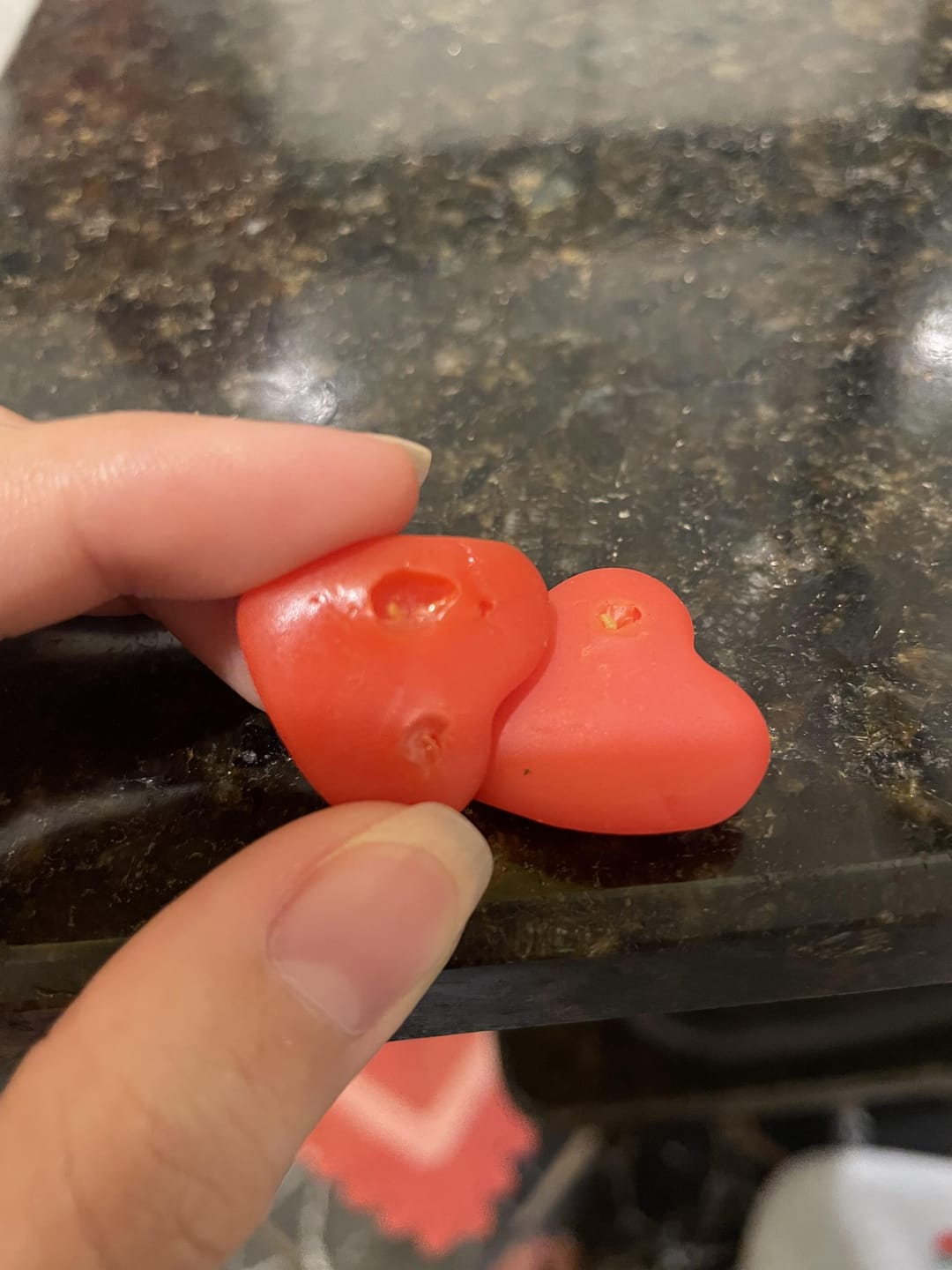 Customer photo review of Gummy Hair® - Morango 180 g