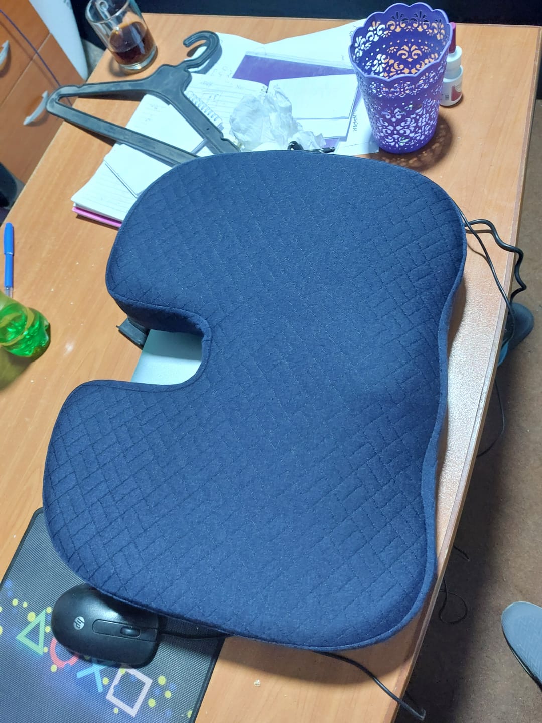 Customer photo review of Rall- Portable Tailbone Cushion