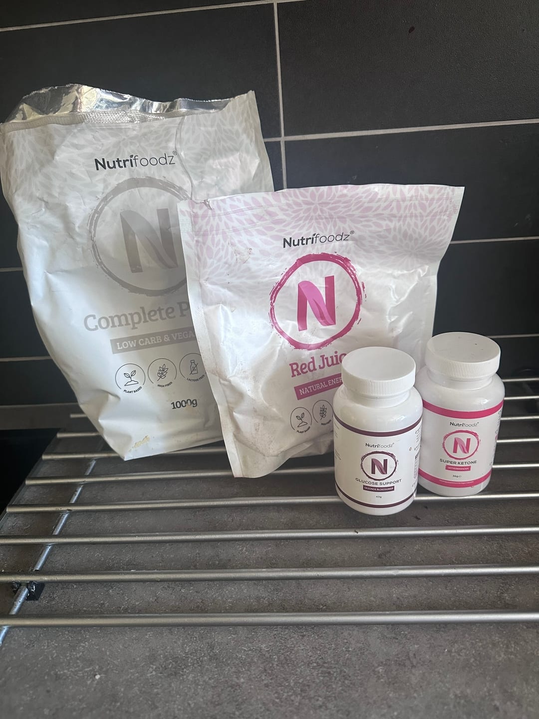 Customer photo review of Nutrifoodz® Super Protein Afslank & Balans Pakket