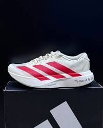 Customer photo review of Adidas Adizero EVO SL Off White Better Scarlet Men's