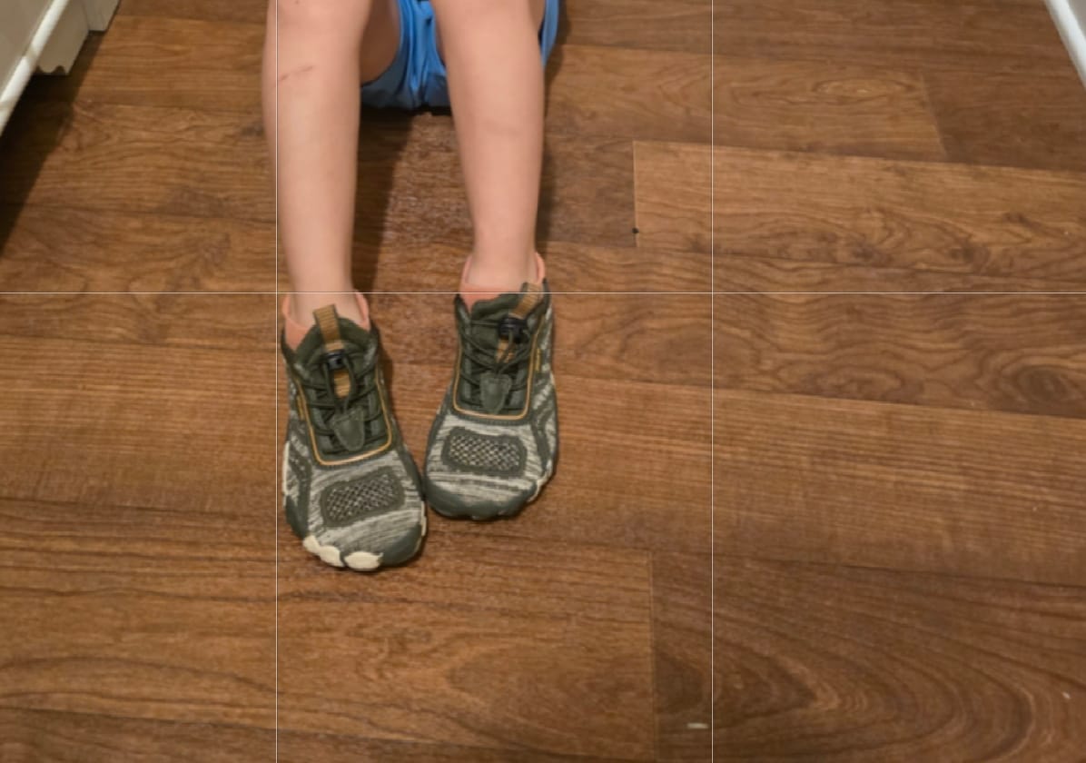 Customer photo review of Kid's  Active II Pro - Barefoot Shoes