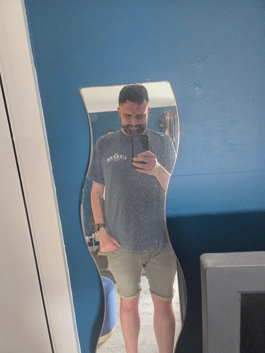 Customer photo review of The Garden T-Shirt