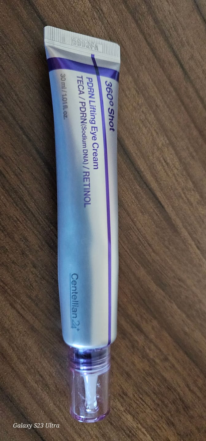 Customer photo review of Liftinga acu krēms Centellian24 360º Shot PDRN Lifting Eye Cream