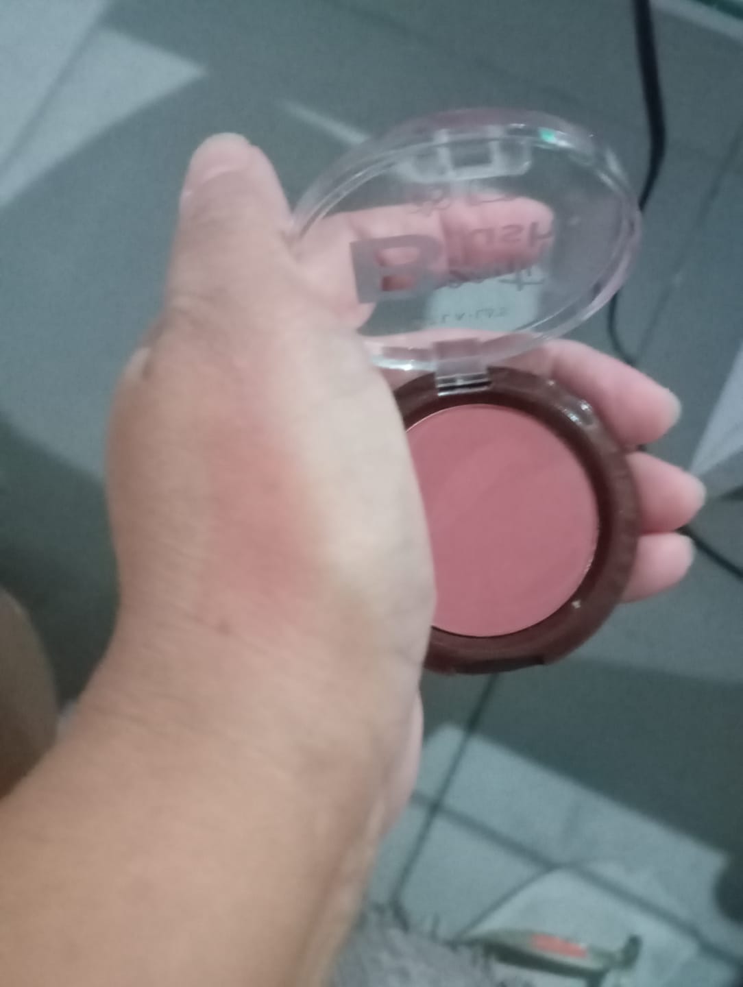Customer photo review of Beauty Blush Compacto Red Mocha - Vizzela + La’s