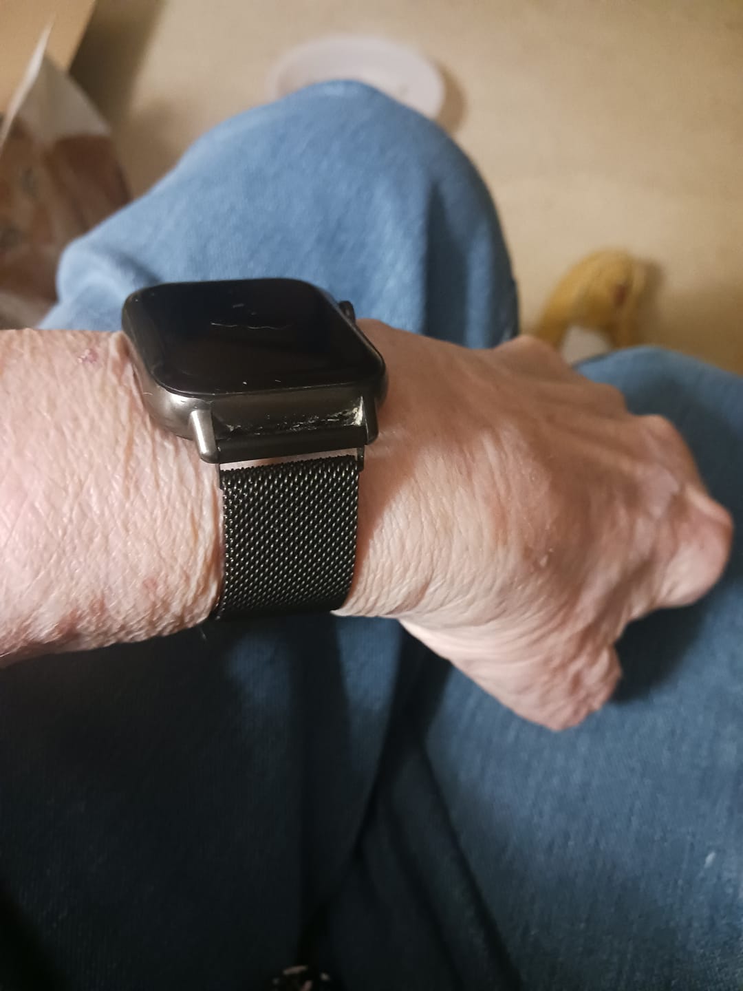 Customer photo review of Black Milanese Loop