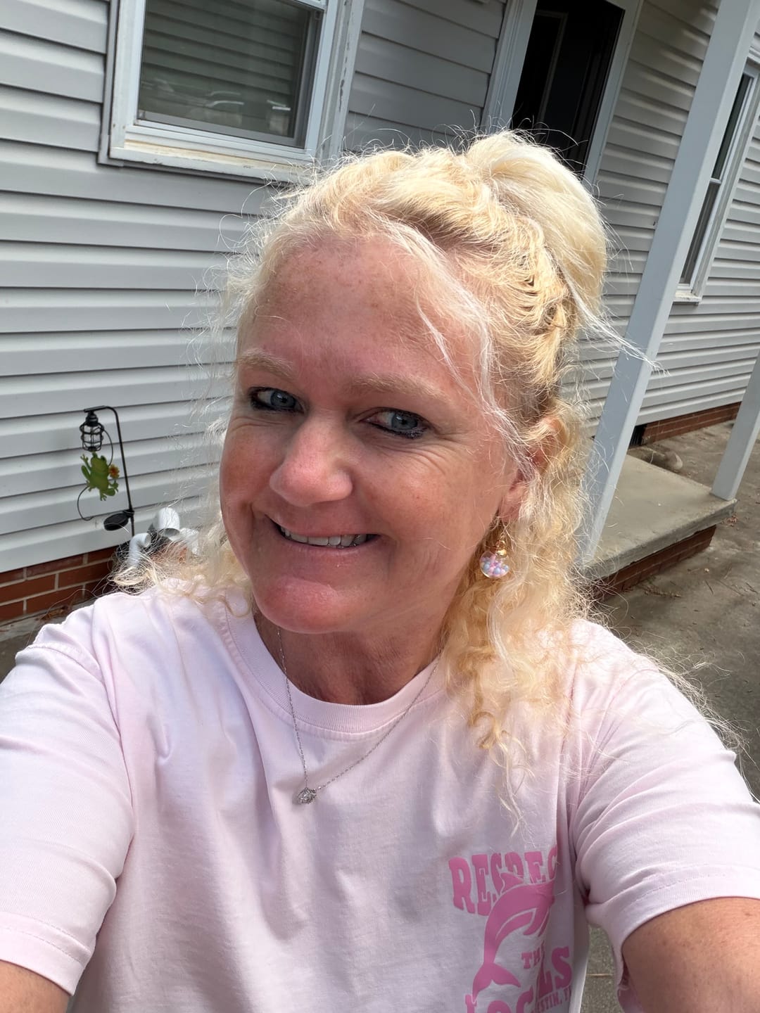 Customer photo review of Gumball Dangles