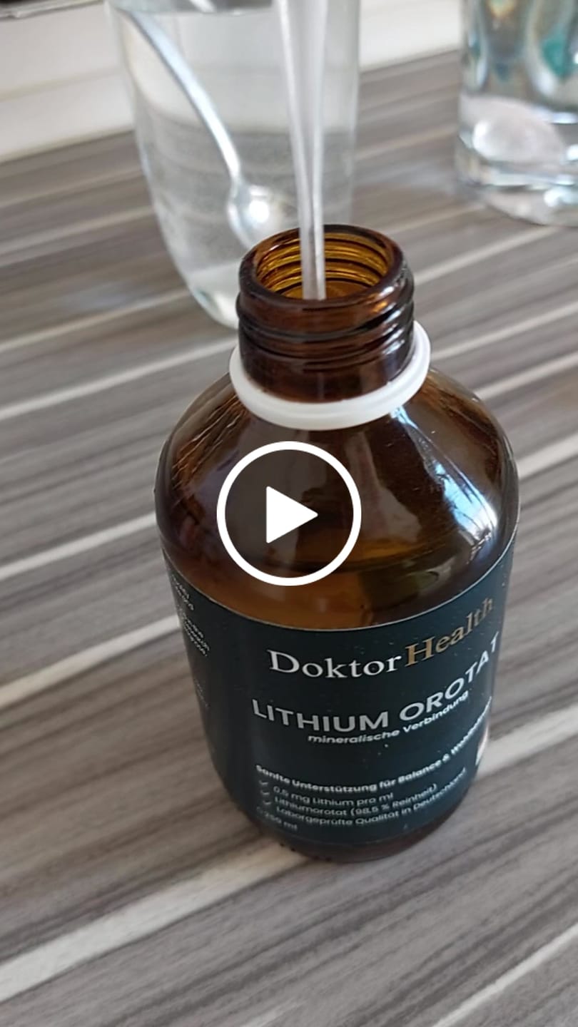 Customer video review of Lithium Orotat