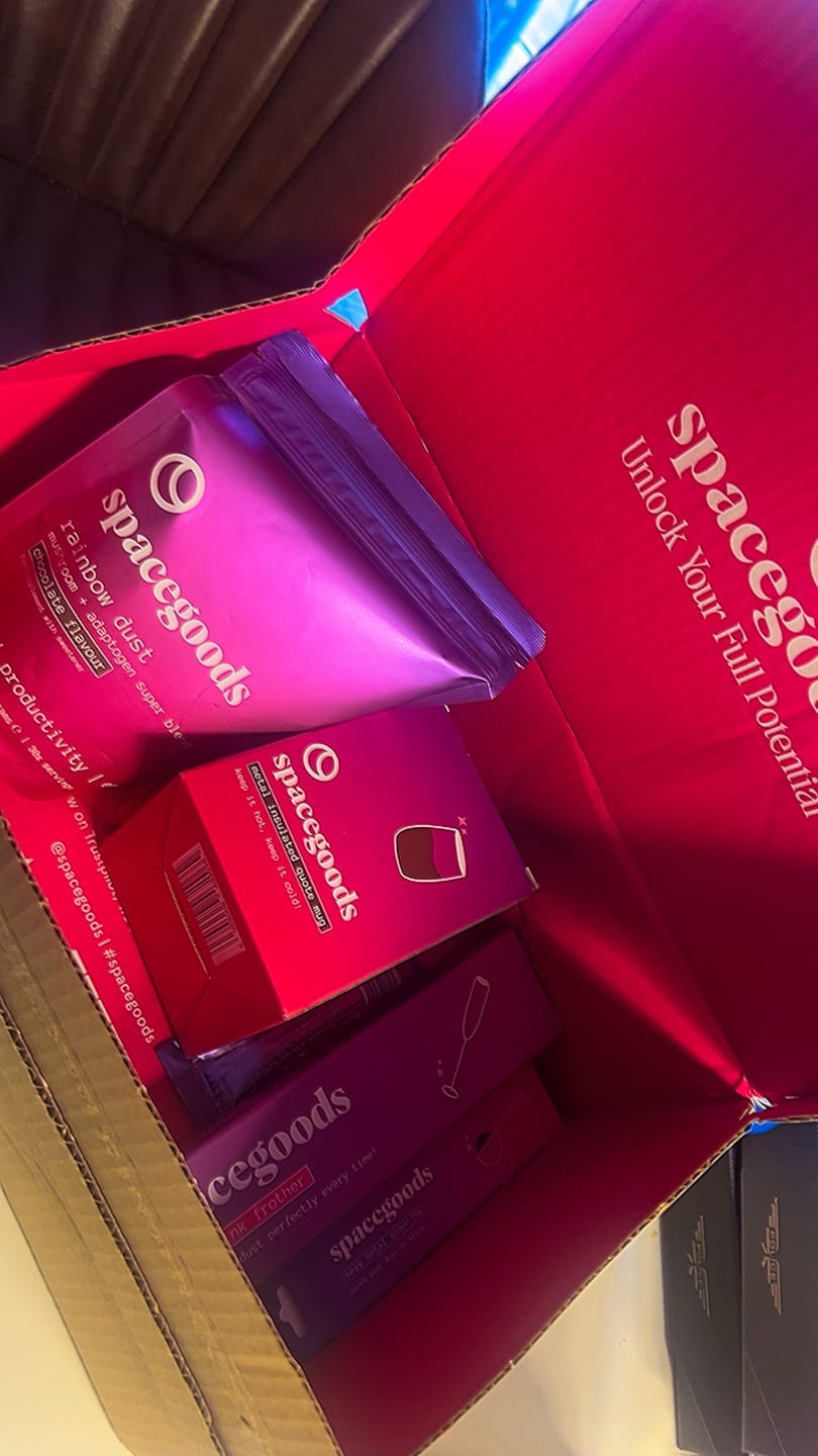 Customer photo review of Spacegoods - 3x Free sample set