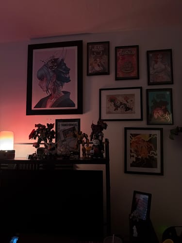 Customer photo review of HAZAMA 狭間 - Limited Edition Print