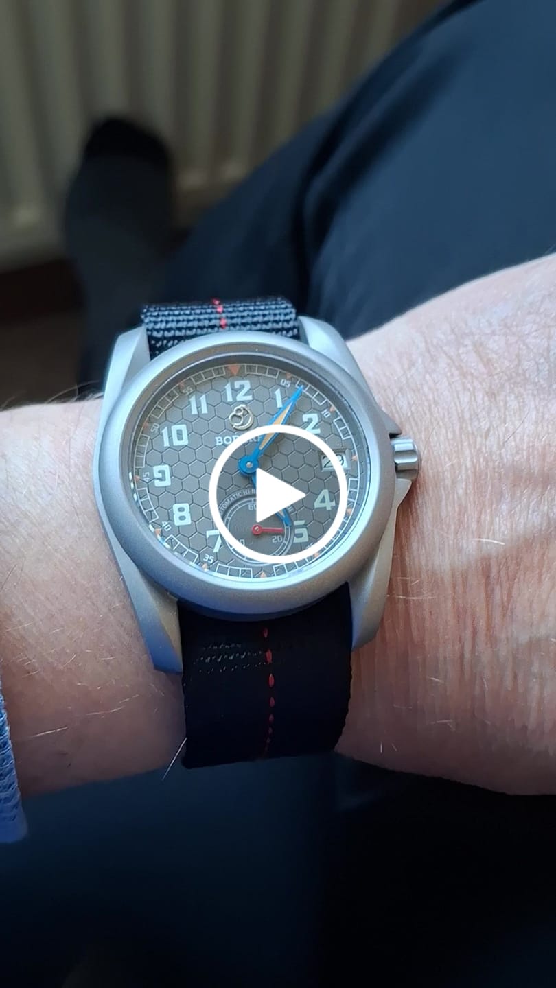 Customer video review of VOYAGER S72 – 72-Hour Power Reserve Titanium Automatic Field Watch, 100M Water Resistant | Grey