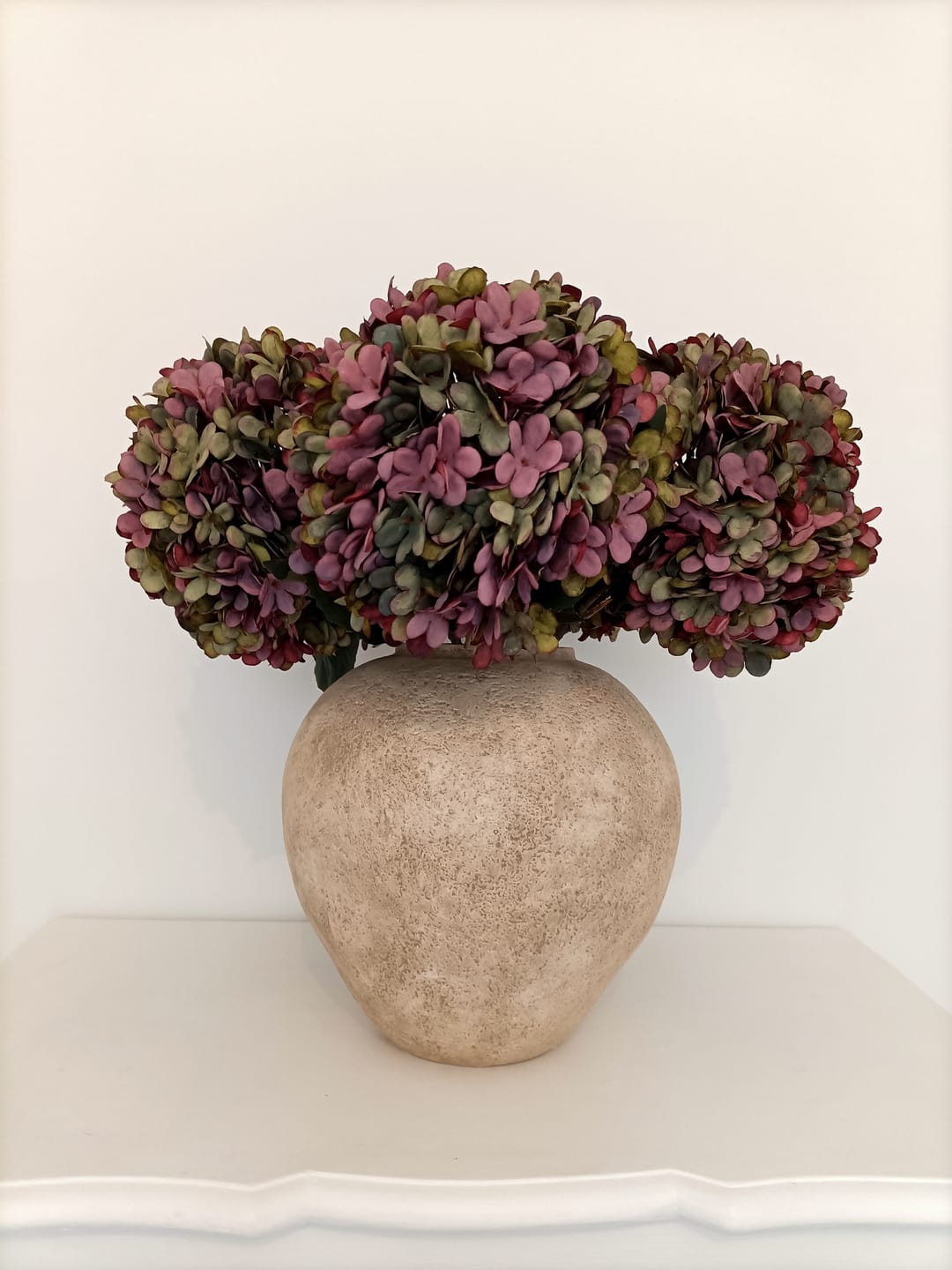Customer photo review of Grande Hortensia (5 tiges) - Mauve