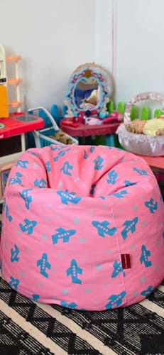 Customer photo review of RicRac Kids Bean Bag - Relo