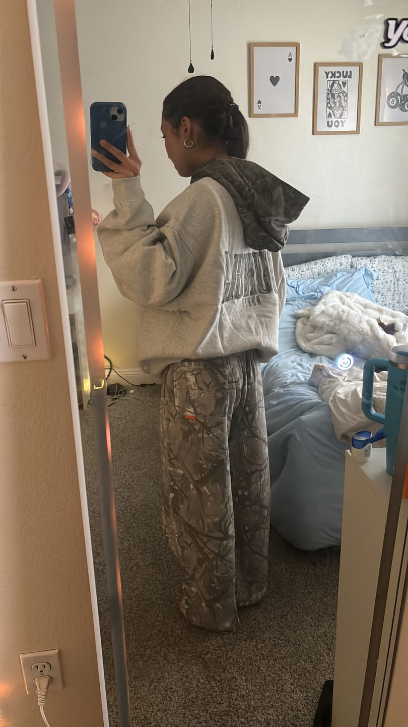 Customer photo review of 2133 - Tree Camo Baggy Sweats