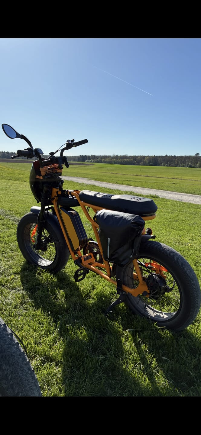 Customer photo review of Side Rack & Side Bag