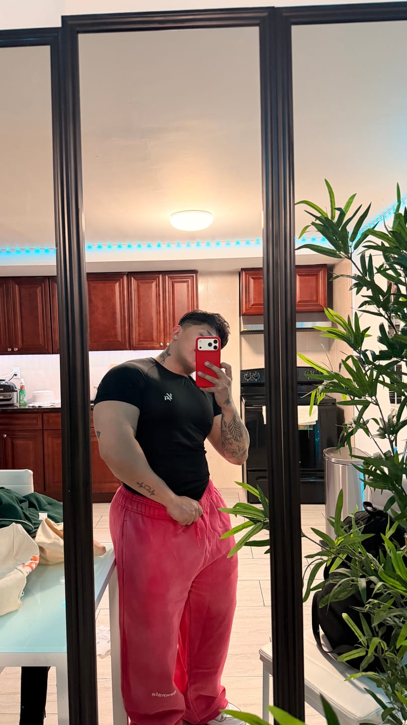 Customer photo review of 4016 - Natural Cotton Compression Tees