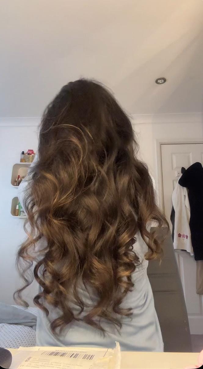 Customer photo review of Lumelle Overnight Curler Set