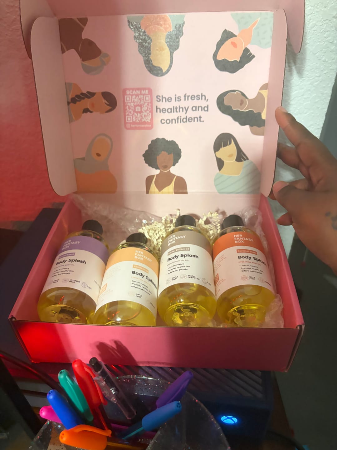 Customer photo review of Ultimate Glow-Up Kit