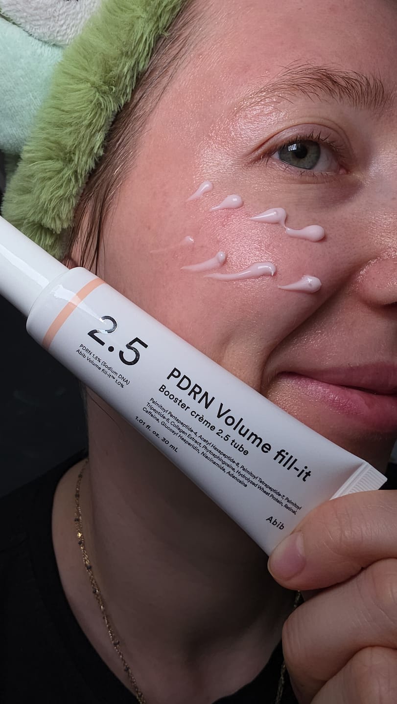 Customer photo review of PDRN Volume fill-it Booster crème 2.5 tube
