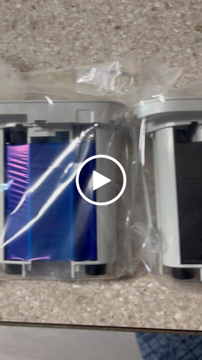 Customer video review of NIIMBOT Compatible Labeling M3 Ribbon, Replacement Refill Tapes, Up to 26 Meters
