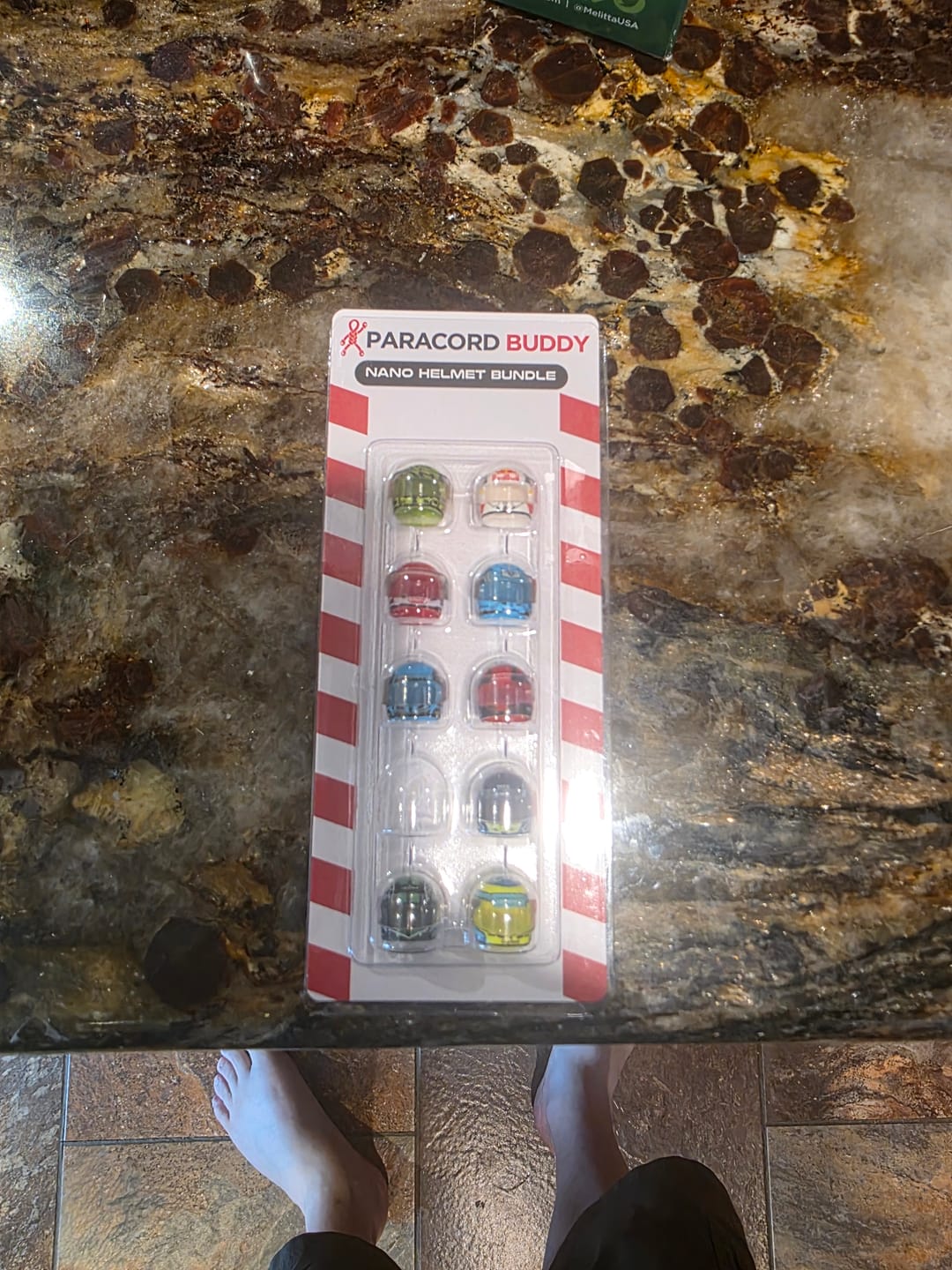 Customer photo review of Nano Helmet Bundle 10-Pack
