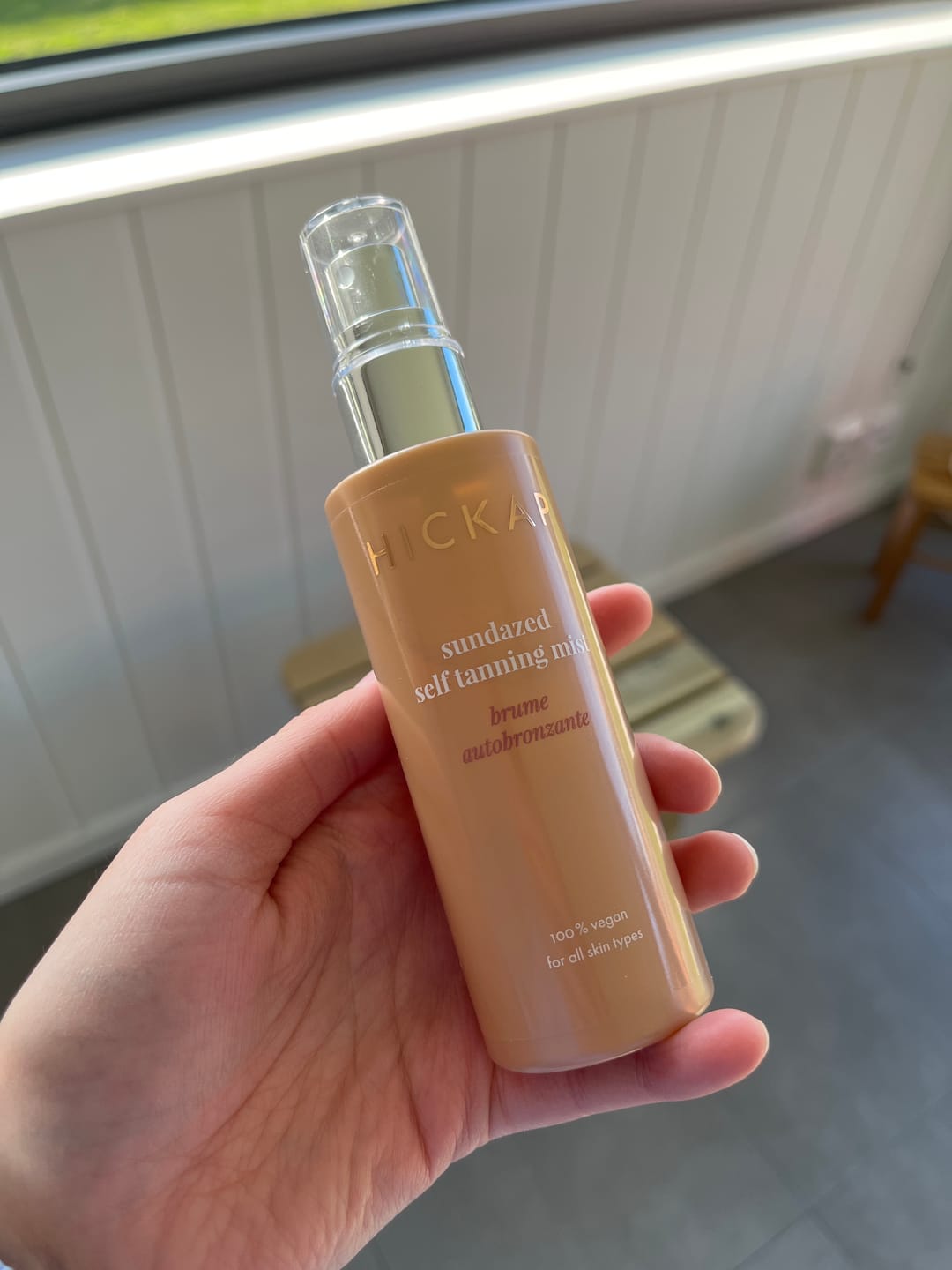 Customer photo review of Sundazed Self Tanning Mist