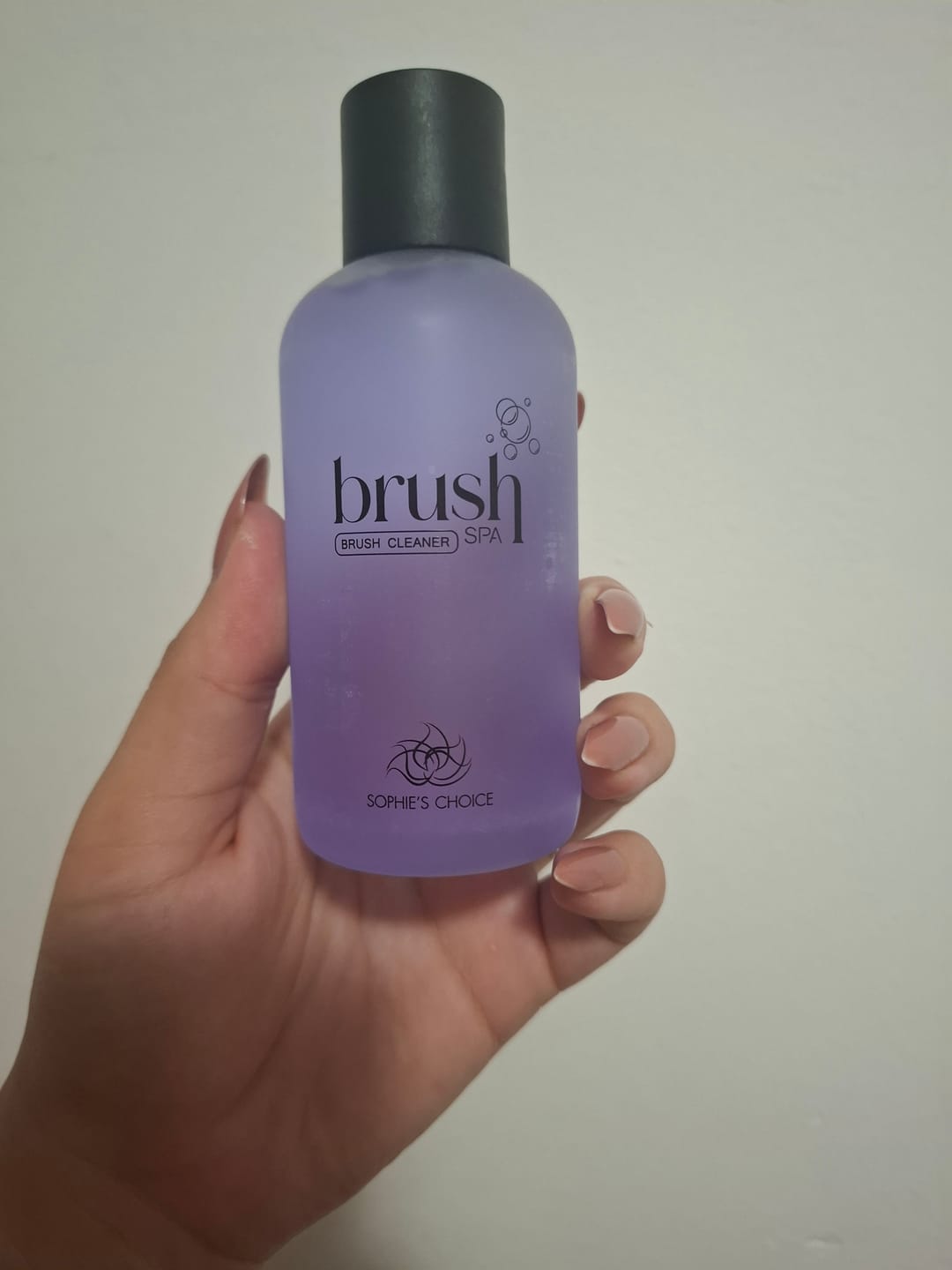 Customer photo review of Brush Spa – Tečnost za brzo čišćenje četkica