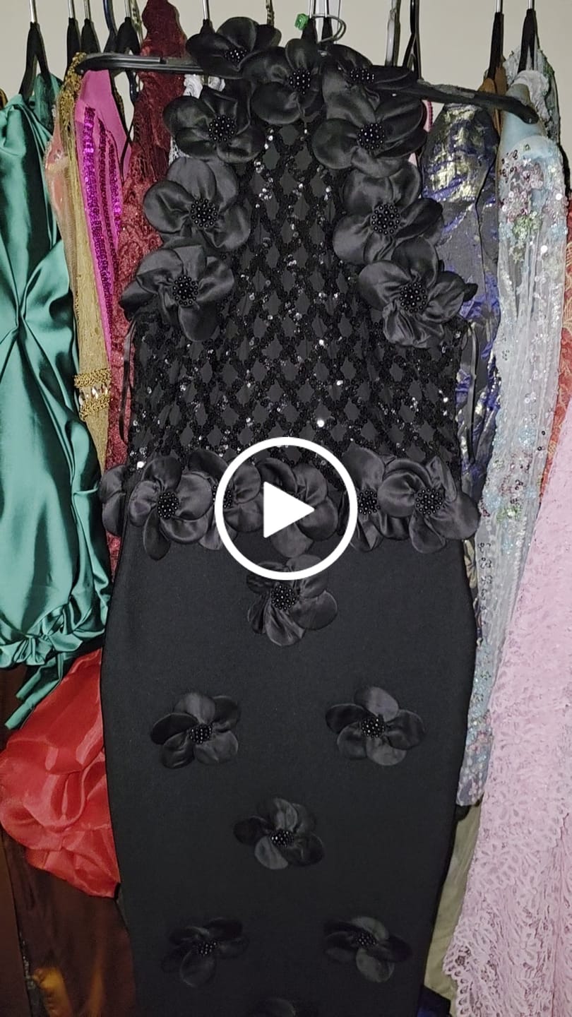 Customer video review of Rose 3D Dress