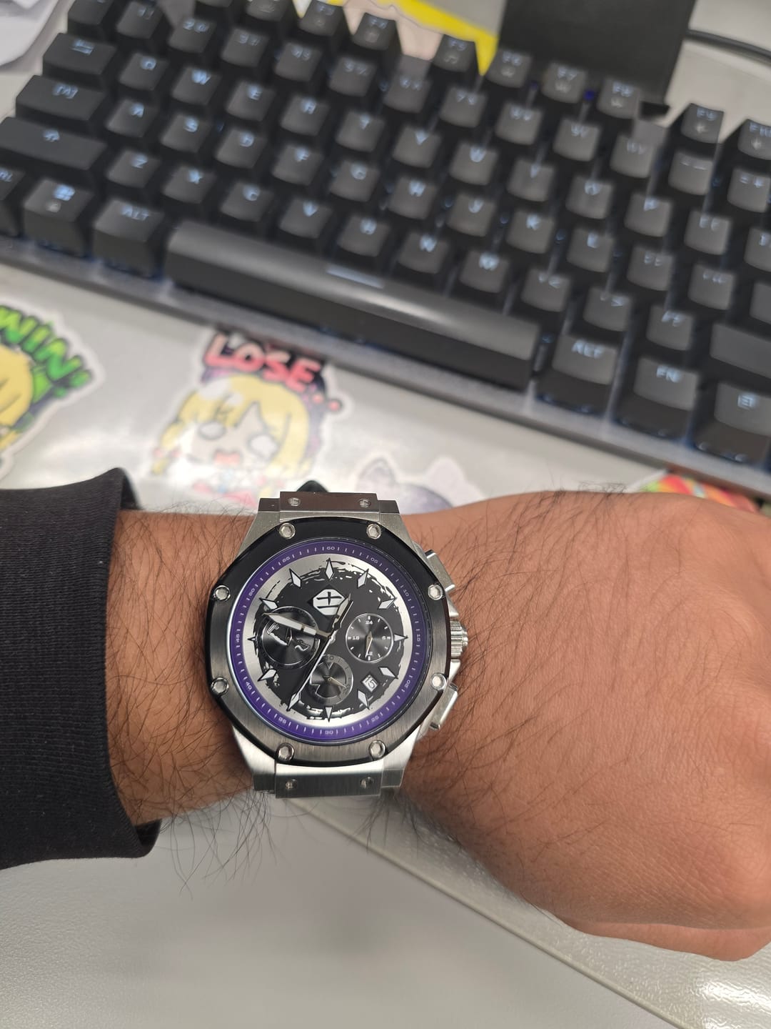 Customer photo review of AM1048BL - BLEACH KENPACHI WATCH