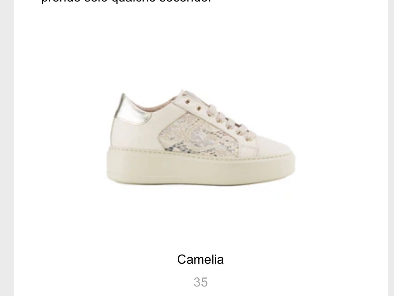 Customer photo review of Camelia
