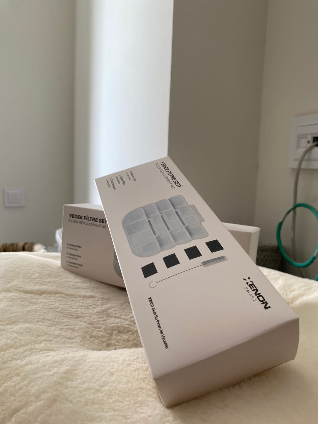 Customer photo review of Kedi Su Pınarı Filtresi (X8651 Uyumlu) | 4'lü Set, Fırça ve Süngerli Yedek Parça (X8781)