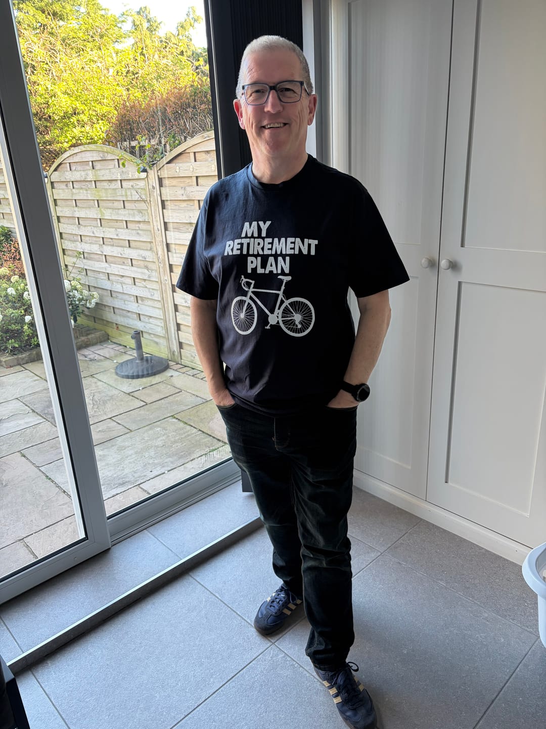 Customer photo review of Retirement plan 380  T-shirt