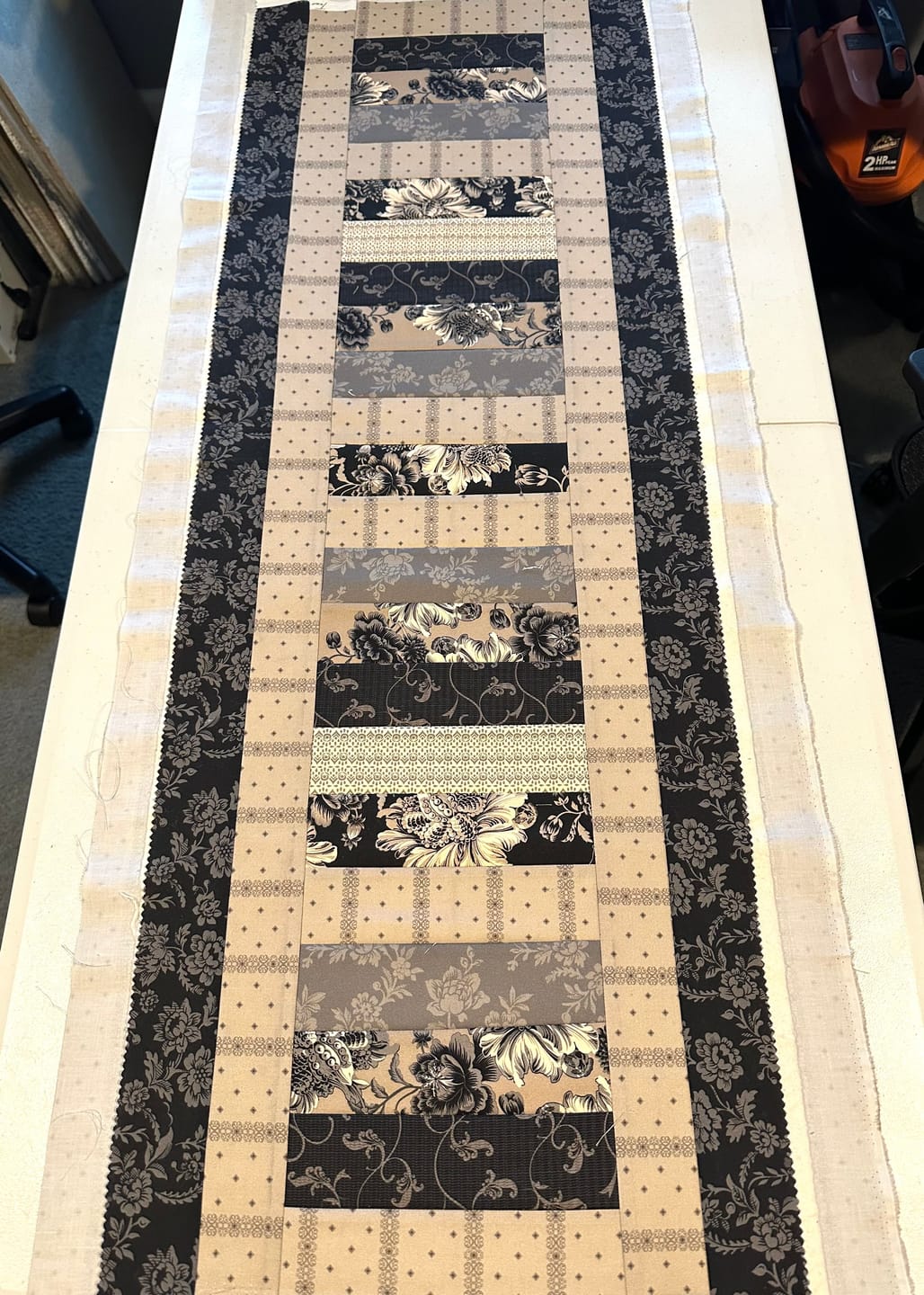 Customer photo review of True Fabrics - Cotillion - Precut Fabric