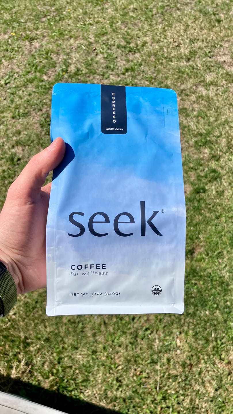 Customer photo review of Seek® Organic Mold & Mycotoxin Free Espresso